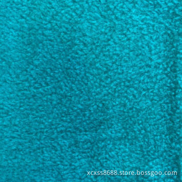 Polyester micro fiber dyed polar fleece fabric